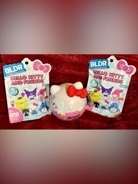 LOL Hello Kitty White & Pink Surprise Ball with Red Bow